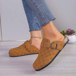 Women's Round-Toe Comfortable Loafers 53398662C