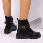 Women's Thick-Soled Ankle Boots 21089520C