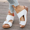 Women's Thick-Soled Belt Buckle Wedge Sandals 37058295C