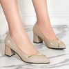 Womens' Fashionable Low-Cut Chunky Heel Shoes 27138497C