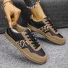 Women's Retro Leopard Lace-Up Sneakers 71957106S