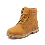 Women's High-Top Padded Work-Style Martin Boots 28132835C