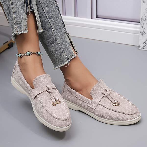 Women's Casual Slip-On Loafers with Flat Sole 70682361C