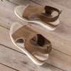 Women's Casual Wedge Flyweave Hollow Beach Sandals 60477569S