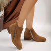Women's Mid-Calf Vintage Short Boots 28296200C