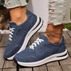 Women's Casual Flat Lace-Up Sneakers 41069870S