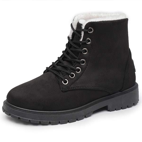 Women's Thickened Fleece Snow Boots 53360377C