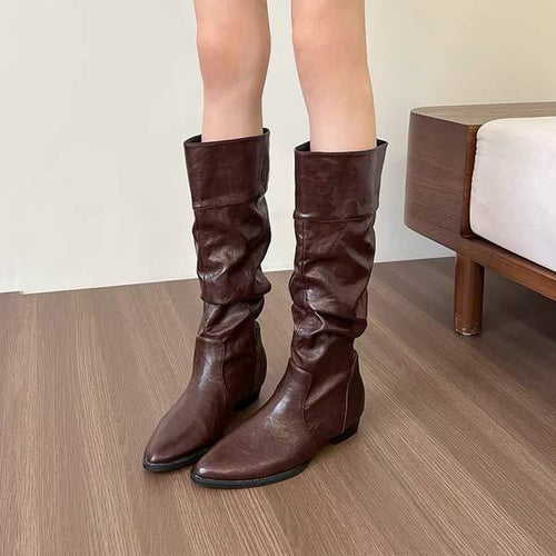 Women's Pointed Toe Over-The-Knee Boots Western Cowboy Boots 53963537C