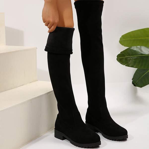 Women's Over-the-Knee Stretch Boots 05076171C