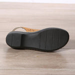 Women's Casual Hollow Platform Roman Sandals 10262764S