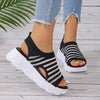 Women's Flyknit Thick Sole Casual Sandal 08115086C