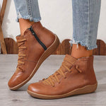 Women's Color-Block Casual Ankle Boots 68422782C