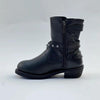 Women's Buckle Embellished Boots Side Zipper Ankle Boots 38300069S