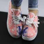 Women's Casual Breathable Skull Canvas Shoes 71558083S