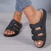 Women's Wear-Resistant Non-Slip Velcro Slippers 44332703S