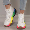 Women's High-Top Canvas Sneakers 47402099C