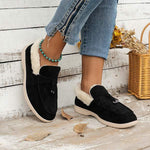 Women's Slip-On Plush Loafers12194640C