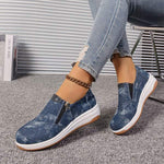 Women's Denim Slip-On Casual Shoes 54157955C