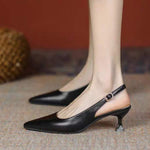 Women's Pointed-toe High Heel Slingback Sandals 06558126C