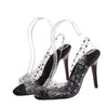 Women's Crystal High Heel Sandals 48923296C