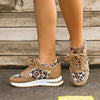 Women's Fashionable Leopard Print Sports Shoes 97051853C