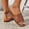 Women's Flat Thong Toe Roman Sandals 31838893C