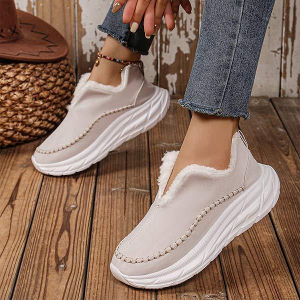 Women's Casual Warm Fleece-Lined Shoes 20940236C