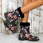 Women's Fashionable and Comfortable Christmas-Themed Warm Boots 12448553C