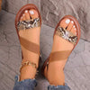 Women's Flat Open-Toe Roman Sandals 78448404C