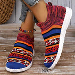 Women's Breathable Flyknit Casual Shoes 37404543C