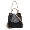 Embossed Bucket Bag with Detachable Clutch 43093529C