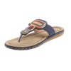 Women's Bohemian Vintage Rhinestone Slide Sandals 82253476C