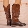 Women's Embroidered Western Cowboy Riding Boots 03393791C