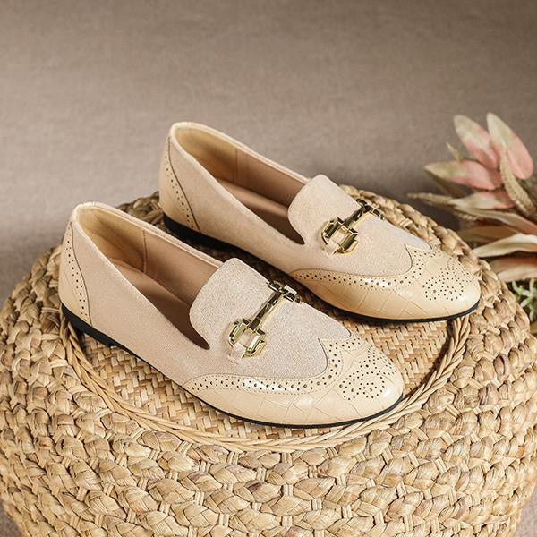Women's Casual Elegant Flat Loafers Peas Shoes 49130957S