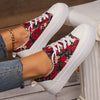 Women's Colorblock Casual Canvas Sneakers 89769394C