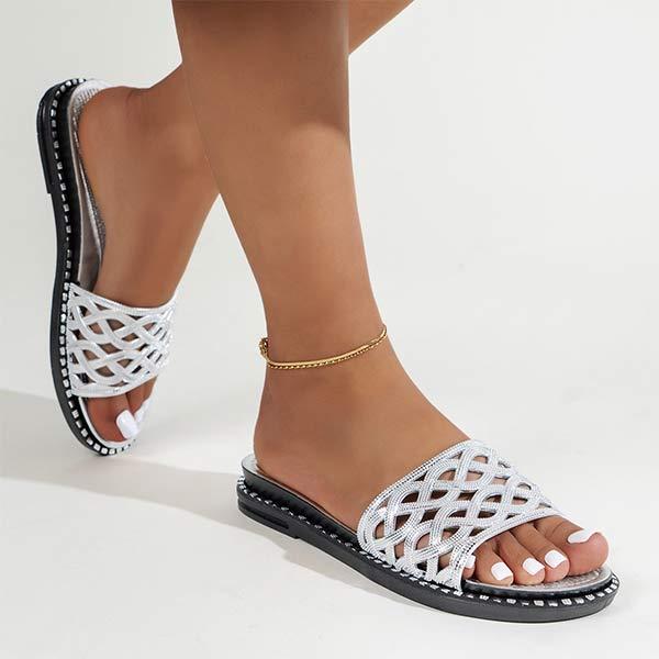 Women's Flat Slippers 07183714C