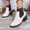 Women's Elastic Band Fashion Ankle Boots 53896282C