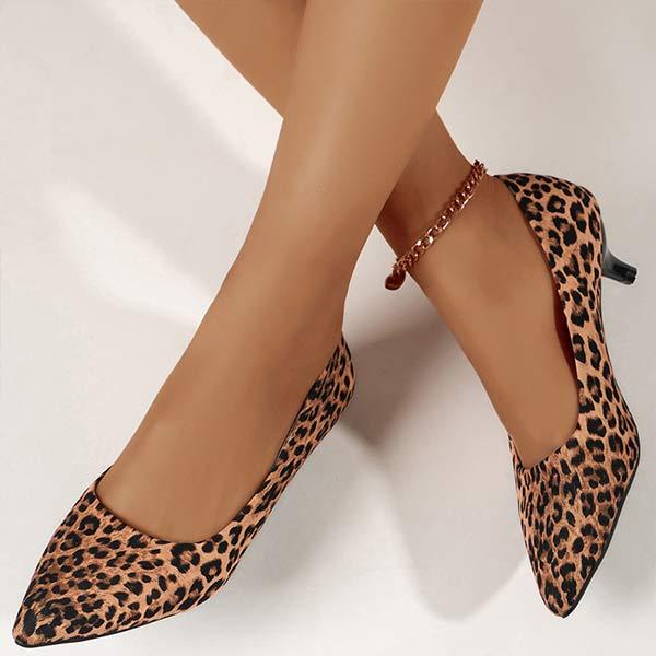 Women's Pointed-Toe High Heel Pumps with Slim Heel 95097885C