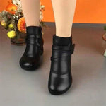 Women's Vintage Chunky Heel Martin Boots 89404793C