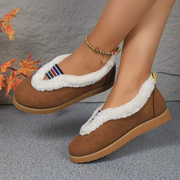 Women's Casual Flat Cotton Shoes 03541631C