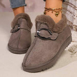 Women's Slip-On Faux Fur Snow Boots 90660682C