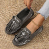 Women's Casual Slip-On Embroidered Tassel Loafers 68725019S