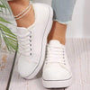 Women's Casual Lace-Up Canvas Shoes 10802530C