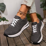 Women's Casual Flat Lace-Up Sneakers 41069870S