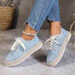 Women's Lace-Up Espadrille Fashion Shoes 66850863C