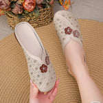 Women's Flower Hollow Casual Soft Sole Half Slippers 37045992S