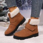 Women's Casual Velcro Thick Sole Snow Boots 52034710S