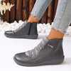 Women's Color-Block Casual Ankle Boots 68422782C