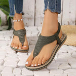 Women's Bohemian Flip-Up Sandals 78329891C