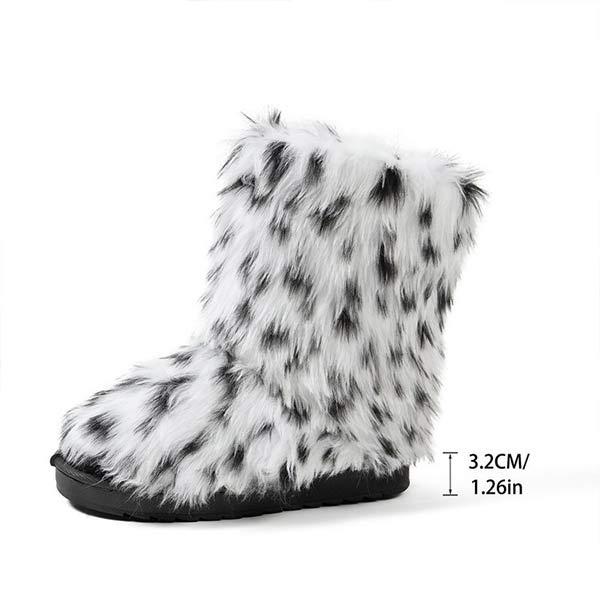 Women's Mid-Calf Warm Snow Boots 02296177C